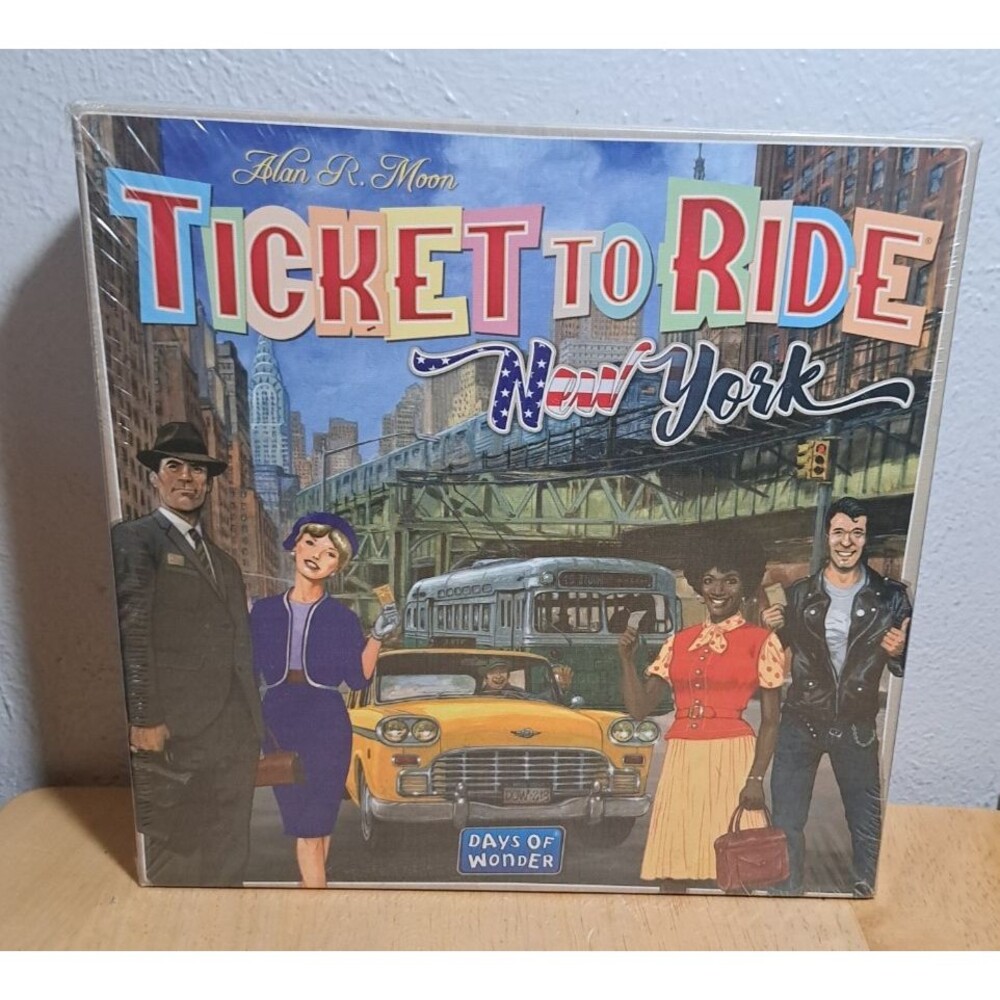 BRAND NEW SEALED Ticket To Ride New York Days of Wonder Board Game